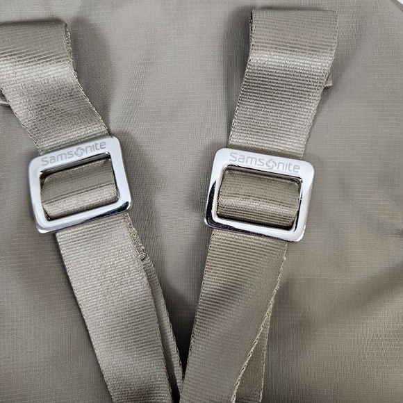 SAMSONITE Nylon Backpack Medium Green - Picture 6 of 9